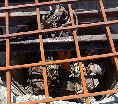 隧道豎井通風孔天井鉆機施工 隧道豎井通風孔天井鉆機施工